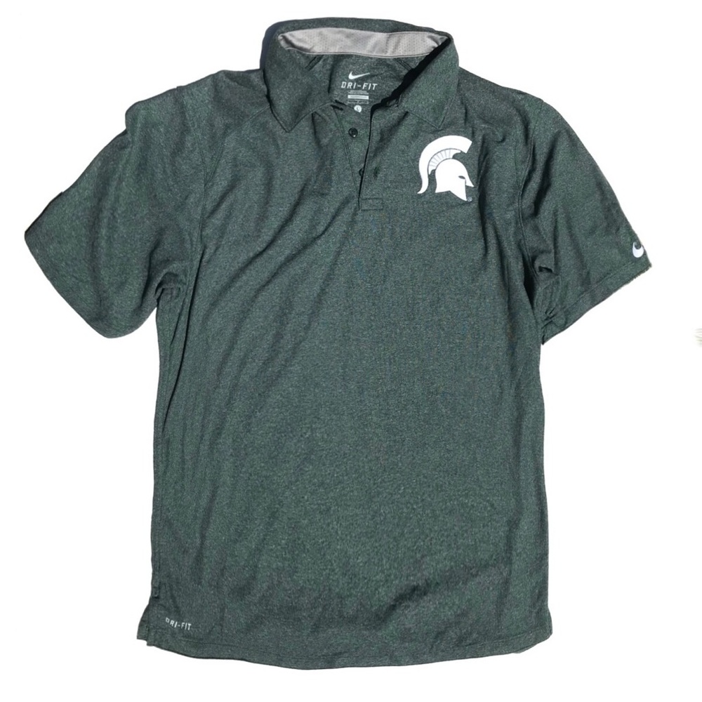 NWOT Nike Michigan State Sideline Dri-fit Polo